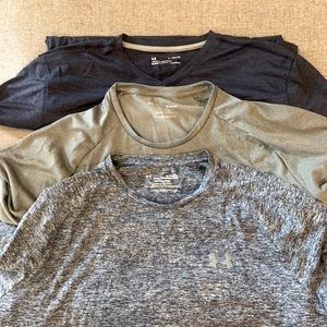 Set of 3 Under Armour dry fit mens tshirts.